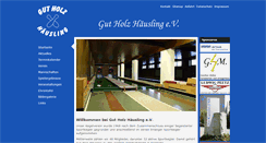 Desktop Screenshot of gutholz-haeusling.de